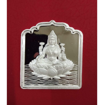 999 Pure Silver Lakshmi Coin in High rise in templ...