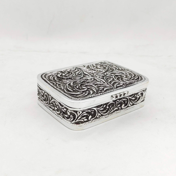 Hallmarked silver box for gifting in antique fine...