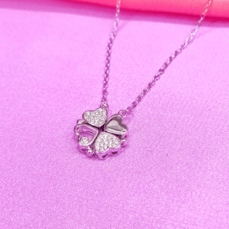 92.5% Pure Sterling Silver Magnetic Chain Pendant-227833